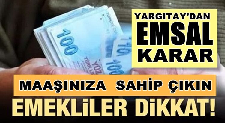  Emekli Maaşına haciz konulabilirmi? Bu Haber emeklileri ilgilendiriyor