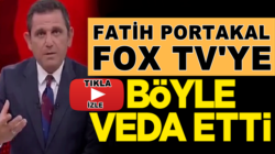 Fatih Portakal Fox TV Ekranlarını işte böyle veda etti