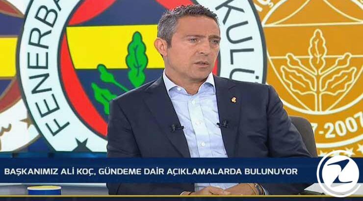  Fenerbahçe Başkanı Ali Koç’tan iddialı kupa açıklaması