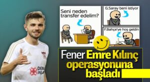 Fenerbahçe, Emre Kılınç’ı ikna görevini Mert Hakan Yandaş’a verdi