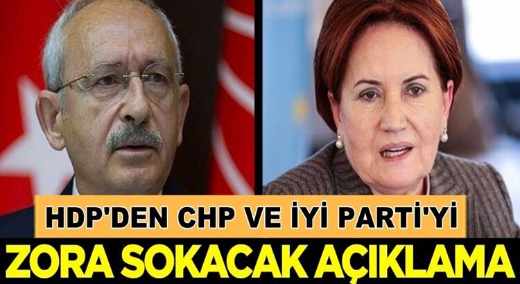  HDP’li Pervin Buldan’dan CHP ve İP’i zora sokacak açıklama