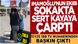 İBB TV muhabiri Ekrem İmamoğlu’nu övmeye çalıştı ama olmadı