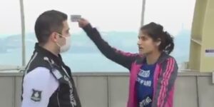 İstanbul Haliç Metrosunda Güvenlik görevlisine skandal sözler!