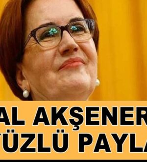 İyi Parti genel Başkanı Meral Akşener’den iki yüzlülük!