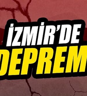 İzmir’in Menderes ilçesinde 3,8 büyüklüğünde bir deprem