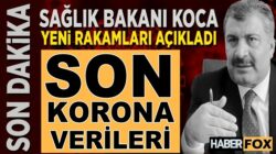 Koronavirüs 17 Haziran verilerini sağlı Bakanı Fahrettin Koca Açıkladı