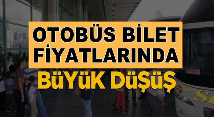  Koronavirüs normalleşmesiyle Otobüs bileti fiyatlarında büyük düşüş