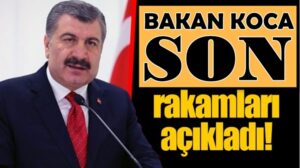 Koronavirüs Türkiye 18 Haziran rakamlarını Bakan Koca Açıkladı