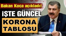 Koronavirüs Türkiye 2 Haziran verilerini Bakan Fahrettin Koca Açıkladı