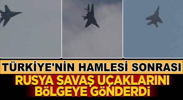  Libya’da Türkiye’nin hamlesi sonrası Rusya savaş uçaklarını havalandırdı