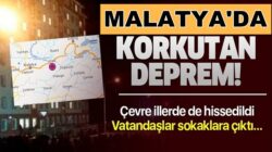 Malatya’da deprem meydana geldi! Kandili ve AFAD’dan açıklama geldi