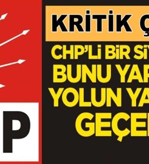 Mehmet Çek: CHP’li bir siyasetçi bunu yaparsa, yolun yarısını geçeriz