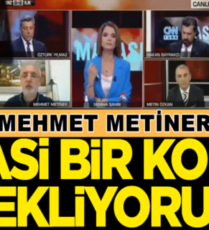 Mehmet Metiner: CHP’de Siyasi bir kopuş bekliyorum