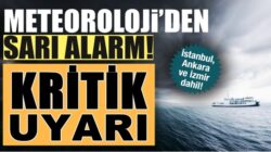 Meteoroloji, İstanbul dahil 25 ile kuvvetli yağış uyarısı