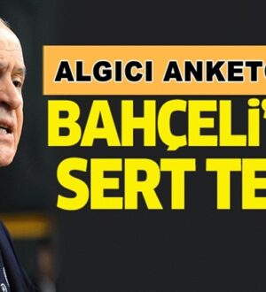 MHP Lideri Devlet Bahçeli’den çok sert anket tepkisi!