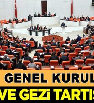 TBMM’de FETÖ ve Gezi tartışması mecliste gergin anlar !