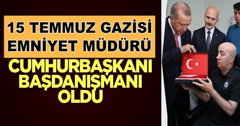  TEM Daire Başkanı Turgut Aslan, Cumhurbaşkanı Başdanışmanı oldu