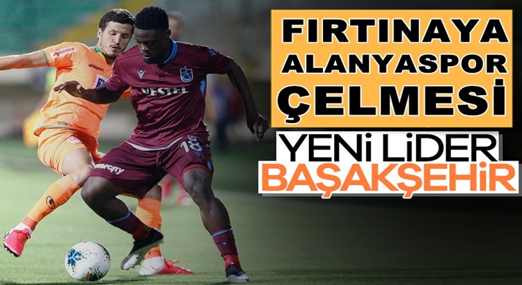  Trabzonspor Alanyaspor deplasmanında 2 puan bıraktı