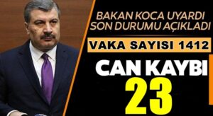 Türkiye Koronavirüs 21 Haziran bilançosunu Bakan Koca açıkladı