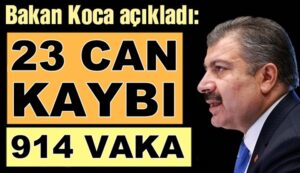 Türkiye Koronavirüs 7 Haziran verilerini Bakan Koca açıkladı