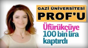 Üfürükçü Falcı Gazi Üniversitesi profesörünü dolandırdı