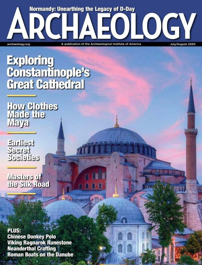 Haber7'de yer alan habere göre, 70 yıllık yayın tarihiyle dünyanın en eski arkeoloji ve tarih dergilerinden biri olan derginin son sayısı kapağında Ayasofya ve İstanbul için skandal ifadelere yer verildi.
