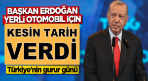 Erdoğan yerli otomobil fabrikasının temel atma töreninde konuştu