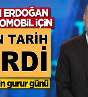 Erdoğan yerli otomobil fabrikasının temel atma töreninde konuştu
