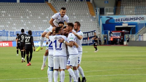  Erzurumspor bir yıl aradan sonra yeniden Süper Lig’de