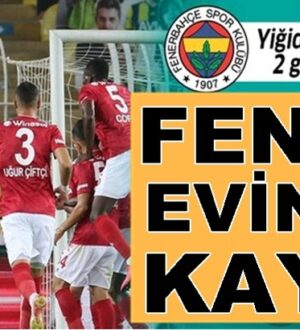 Fenerbahçe Kadıköy’de Sivasspor’a mağlup oldu