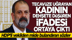 HDP’li Tuma Çelik’in tecavüz ettiği kadının ifadesi ortaya çıktı