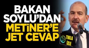 Mehmet Metiner’in açıklamasına Süleyman Soylu’dan jet yanıt!