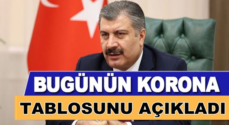  Sağlık Bakanı Koca 29 Temmuz Koronavirüs verilerini açıkladı