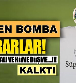 Süper Lig’de Malatyaspor, Ankaragücü ve Kayserispor kümede kaldı