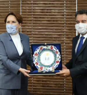 Ali Babacan’a İyi Parti Lideri Meral Akşener’den ittifak ziyareti