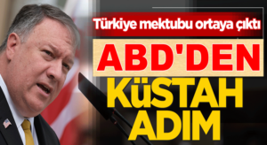 Amerika’dan küstah adım! Yunanistan’a Türkiye mektubu ortaya çıktı