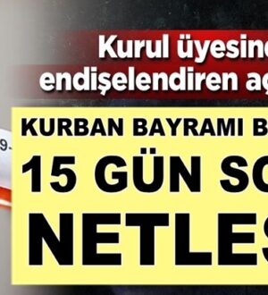 Bilim Kurulu Üyesi:  Kurban Bayramı’nın bilançosu 15 gün sonra netleşir