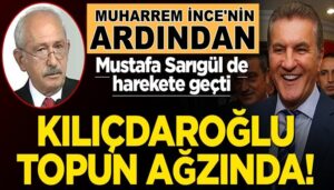 CHP kaynıyor! Kılıçdaroğlu zorda Mustafa Sarıgül de yeni parti kuruyor