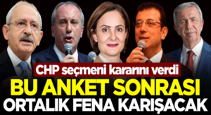 CHP seçmeni Kılıçdaroğlu’nu istemiyor bakın anketten kim çıktı