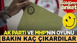 CHP’nin Anketçisi AK Parti ve MHP’nin oyunu bakın kaç çıkardı