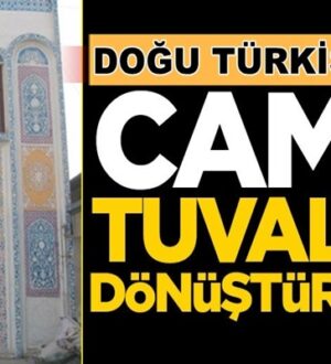 Çin, Doğu Türkistan’da bir camiyi tuvalete haline çevirdi