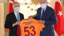 Cumhurbaşkanı Erdoğan, Galatasaray Başkanı Mustafa Cengiz’i kabul etti