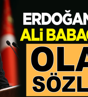 Cumhurbaşkanı Erdoğan’dan Ali Babacan’a olay sözler!