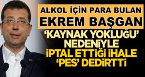 Ekrem İmamoğlu Alkole para buldu Tekerlekli sandalyeye bulamadı