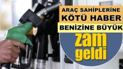 Haber Araç sahiplerine ! Benzine 21 kuruş daha zam geldi