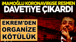 İmamoğlu, koronavirüse davetiye çıkardı İstanbul’lulara en büyük kötülük