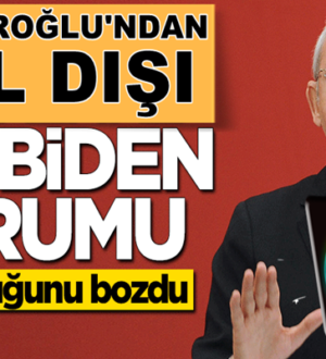 Kemal Kılıçdaroğlu’ndan akıllara zarar Joe Biden yorumu