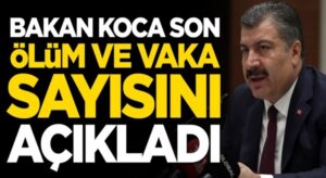 Koronavirüs Türkiye 12 Ağustos verilerini Bakan Fahrettin Koca açıkladı