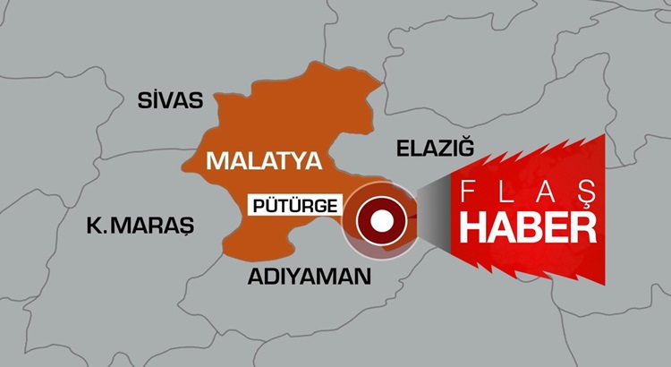  Malatya’nın Pütürge ilçesin’de korkutan deprem meydana geldi