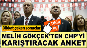 Melih Gökçek CHP’yi karıştıracak Twitter anketlerine devam ediyor